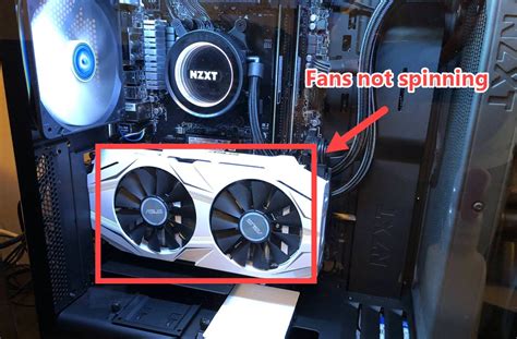 graphics card fans not spinning|GPU Fans Not Spinning .